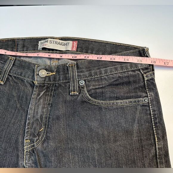 Men’s Levi’s 514 Slim Straight Dark Wash Jean - 30/32 - Picture 8 of 8